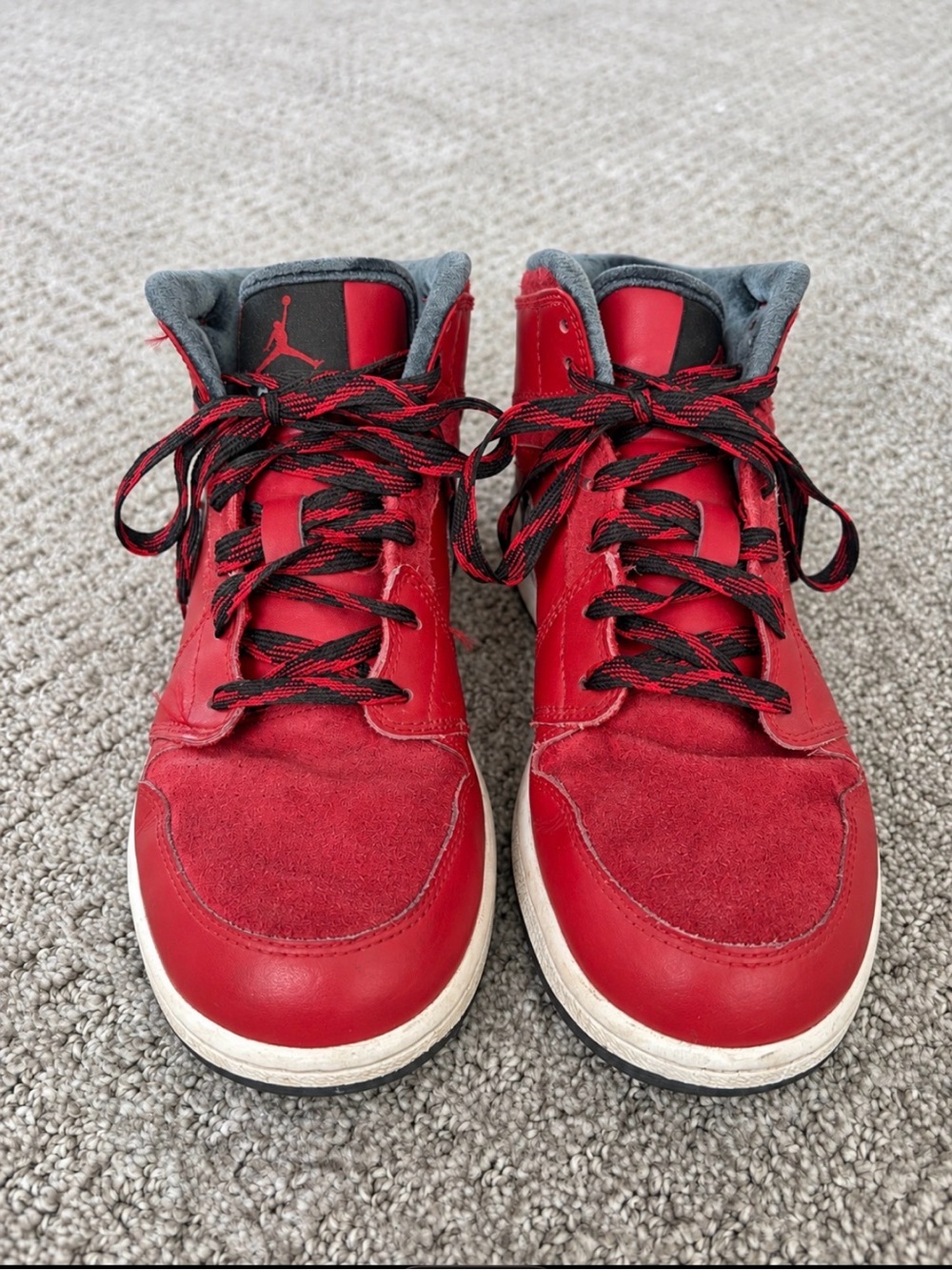 Air Jordan 1 Retro High Premiere Red Gucci (2013) Size 6 Y